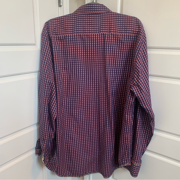 Robert Graham Long Sleeved Button-Down Flip Cuff Shirt, Size XL - Picture 2 of 8